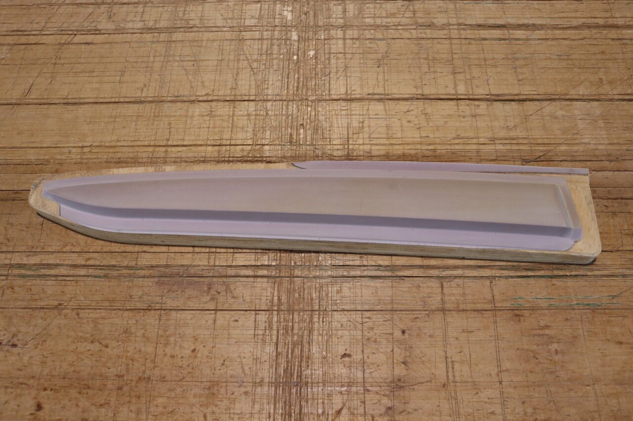 Chemical wood master model for vacuum molding