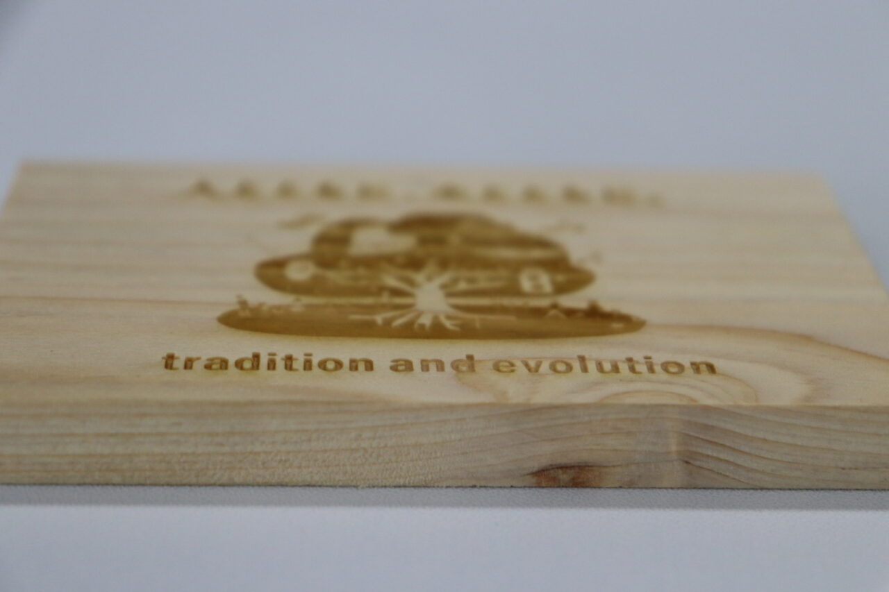 Laser engraving machine illustration engraving finished product2