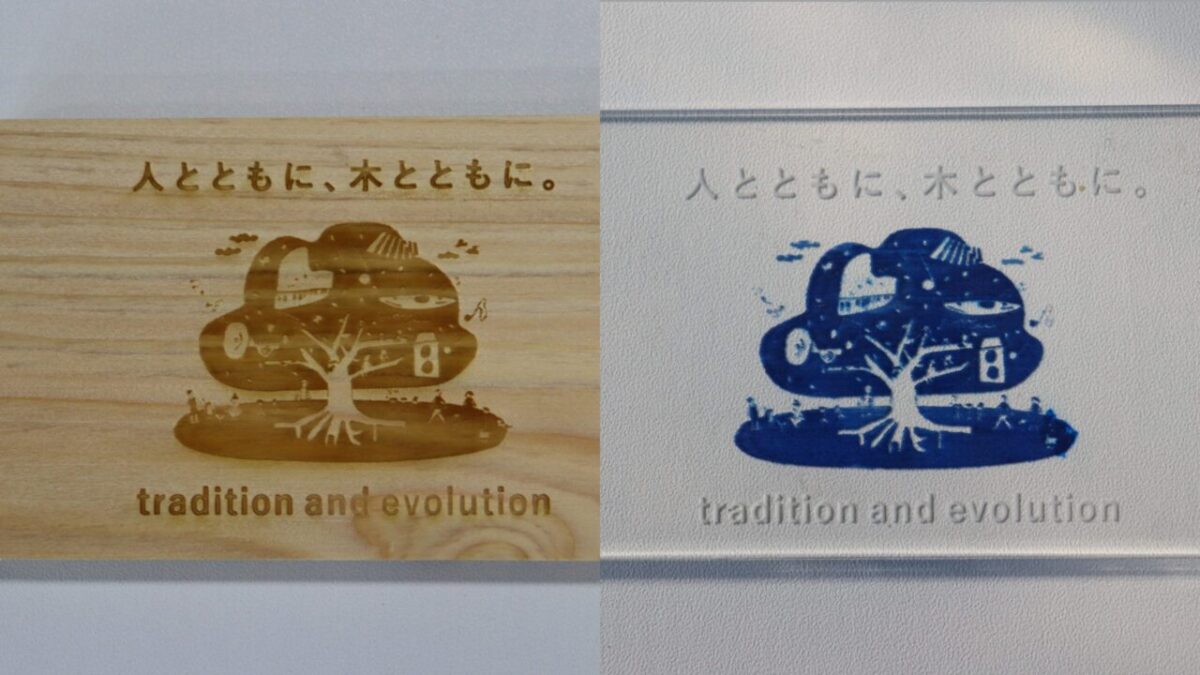Engraving the illustration with a laser engraving machine Article cover