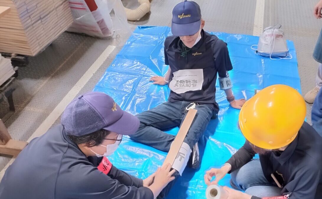 株式会社スズハル 緊急時対応訓練2024年の写真