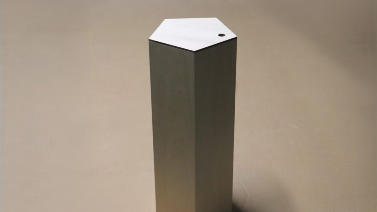 株式会社スズハルが製作した五角形のおみくじ木箱の完成例